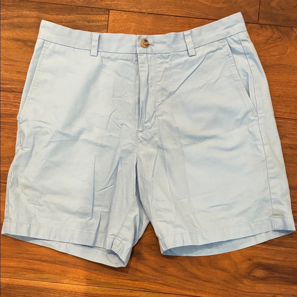 Vineyard Vines Sky Blue Flat Front Shorts